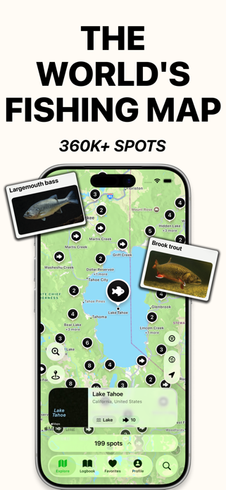 Fishing Spots Map: WikiCatch Screenshot 1 of 7