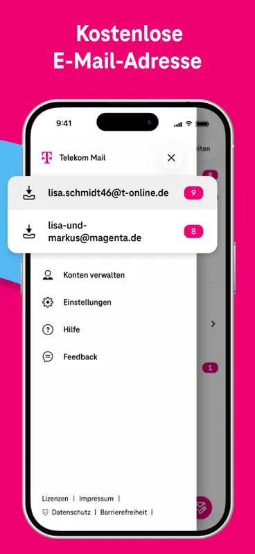 Telekom Mail – E-Mail App screenshot 3 of 10