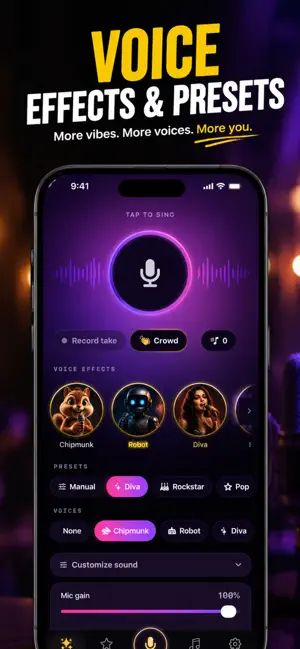 Karaoke Microphone: Sing Live screenshot 3
