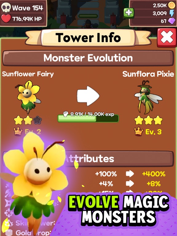Idle Monster TD: Tower Defenseのおすすめ画像6