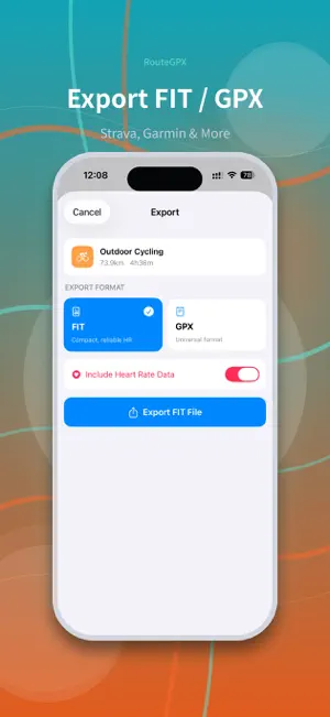 RouteGPX screenshot 4