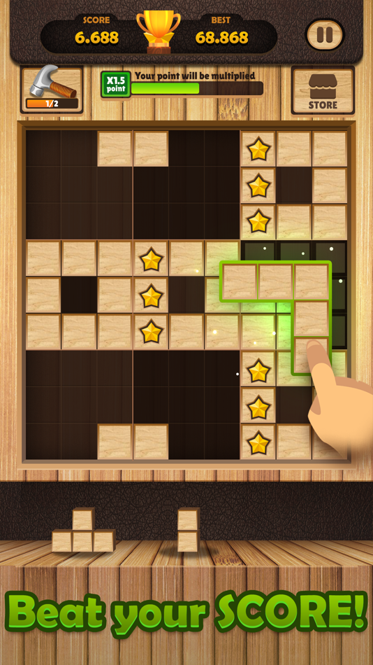 #5. Blockudo - Block Puzzle Sudoku (iOS) 由: Thu Hien