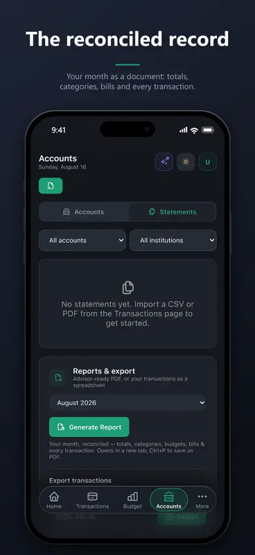BudgetOS — Smart Tracker screenshot 10 of 10