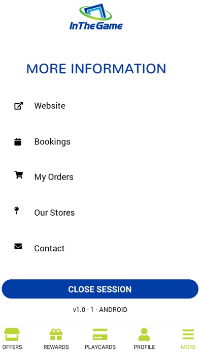 Screenshot 2 of In The Game Entertainment App