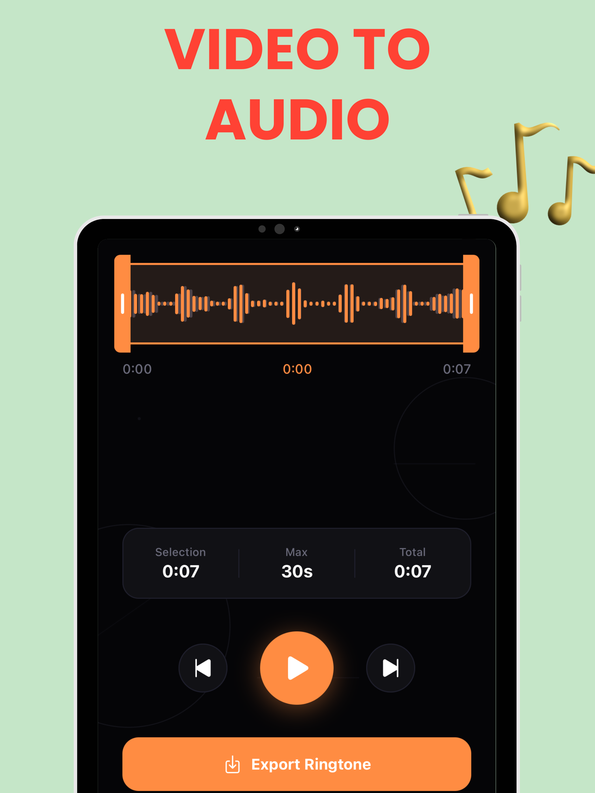 Ringtone Maker & Extract Audio