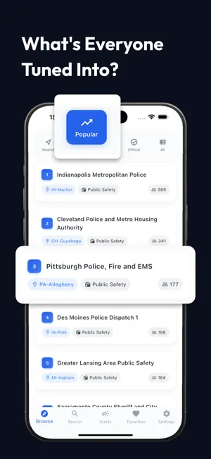 Police Scanner: Live 911 Radio screenshot 3
