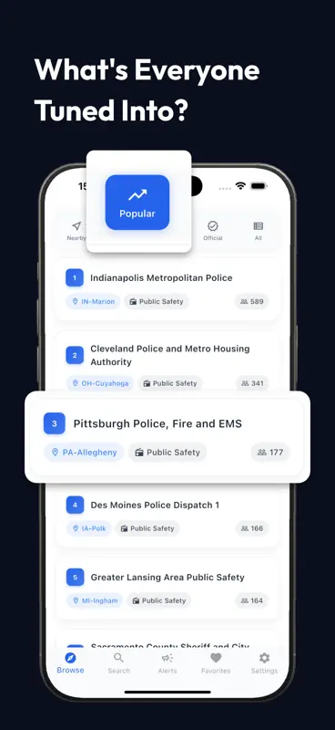 Police Scanner Australia: Fire screenshot 3 of 8