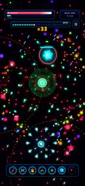 Neon Swarm Evolution screenshot 5