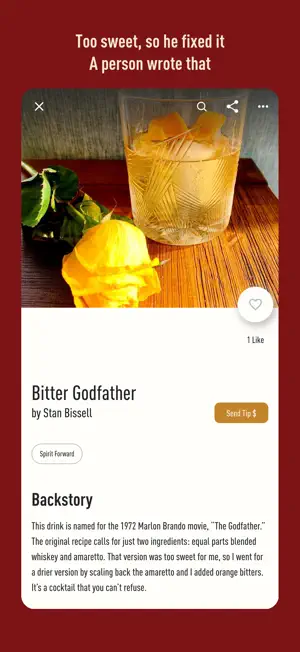 Crafted Pour: Cocktail Recipes screenshot 1