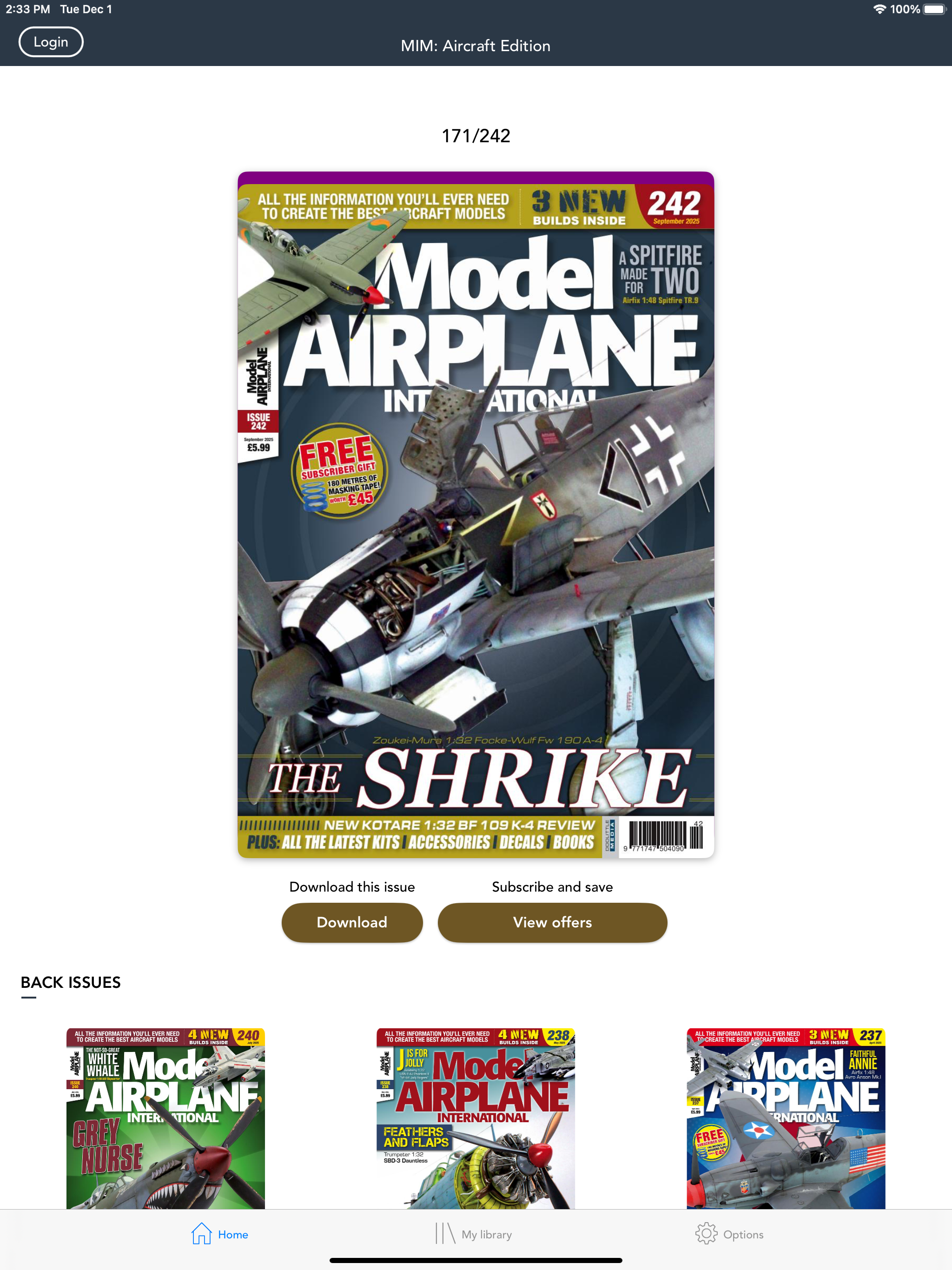 MIM: Aircraft Edition