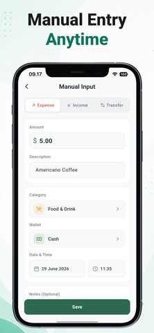 MoneyTalk: Budget & Expenses iPhone screenshot