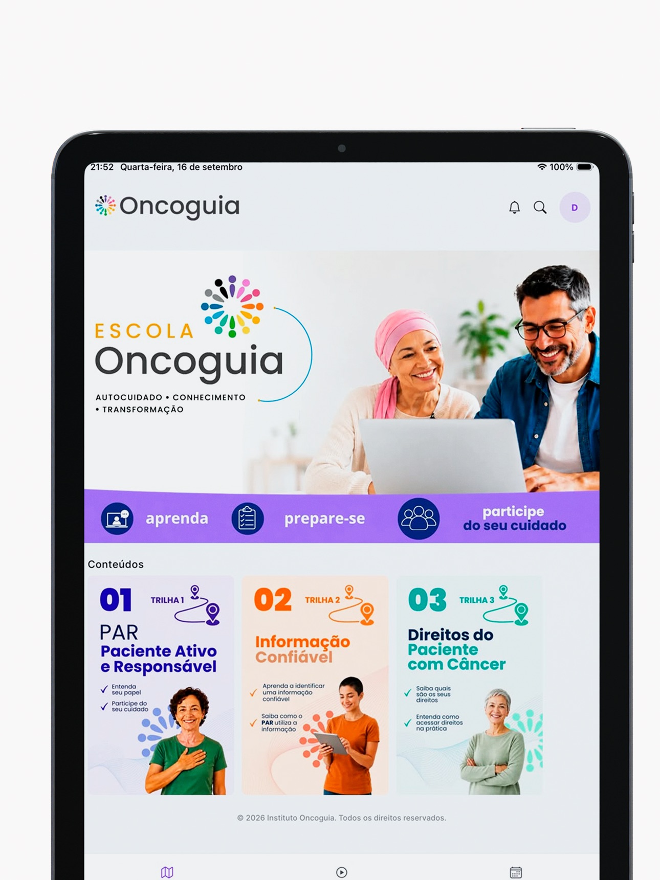 Screenshot 5 of Escola Oncoguia
