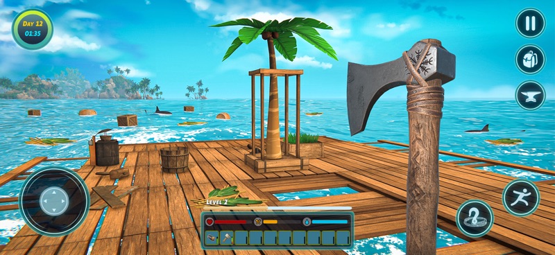 jangada Survival subaquático screenshot 2