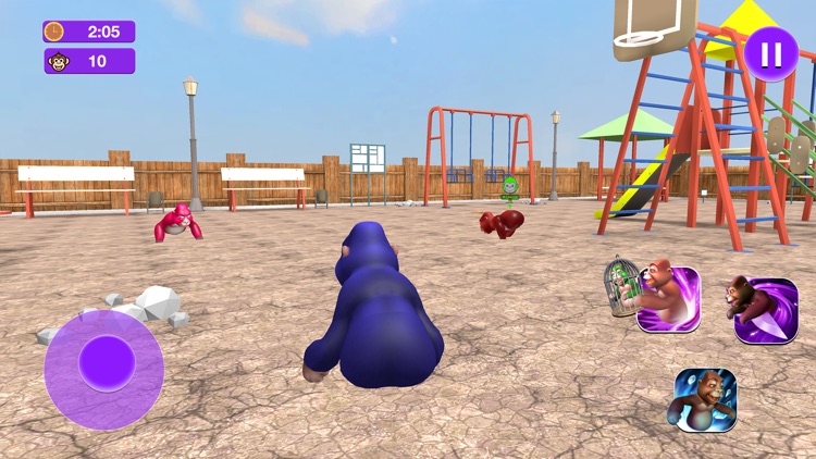 Gorilla Hide And Seek Mob Game screenshot-6