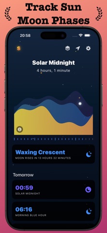 Sun & Moon Tracker: Solara Screenshot 1 of 7