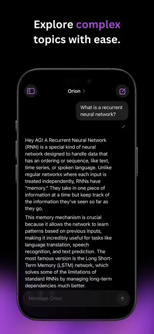 Orion Personal AI screenshot 2