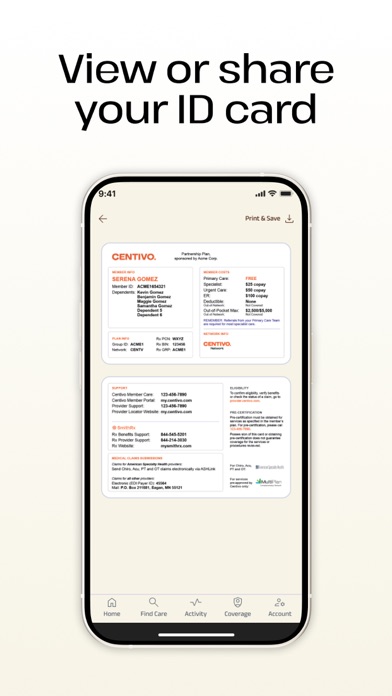 Centivo Screenshot