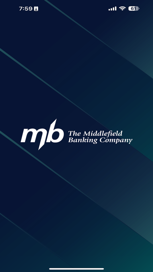 #1. MB Mobile Banking App (iOS) By: The Middlefield Banking Company