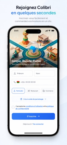 Colibri BF screenshot