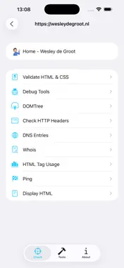 iWebTools 2 screenshot 2