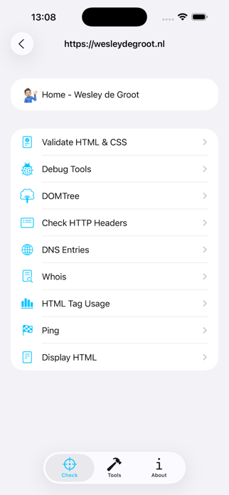 iWebTools 2 Screenshot 2 of 6