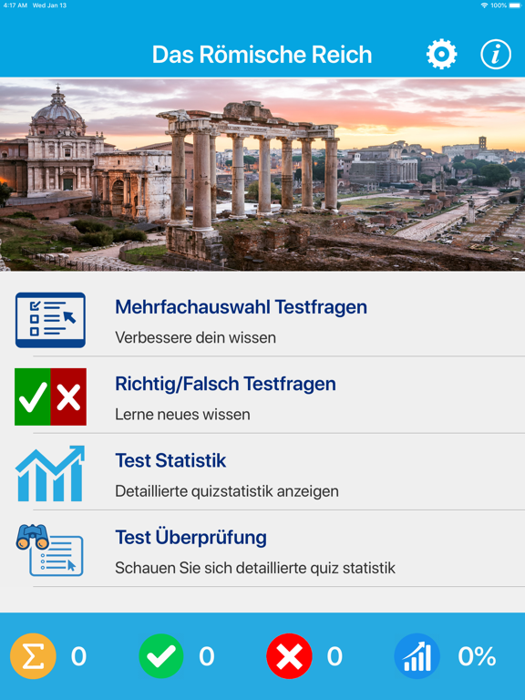 Screenshot #4 pour Das Römische Reich Wissenstest