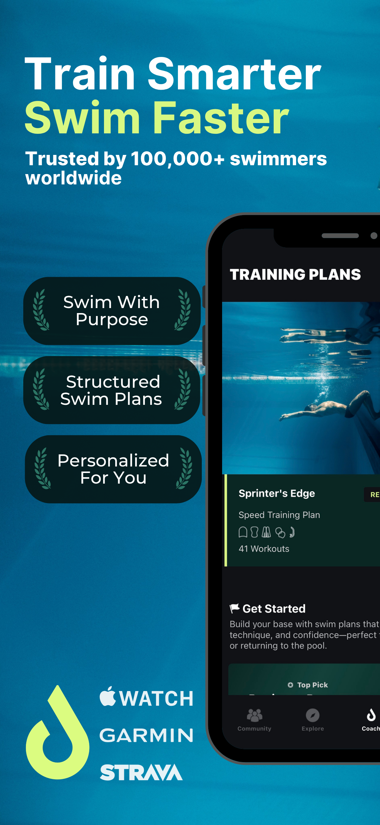 DuoSwim: Swim Workout App