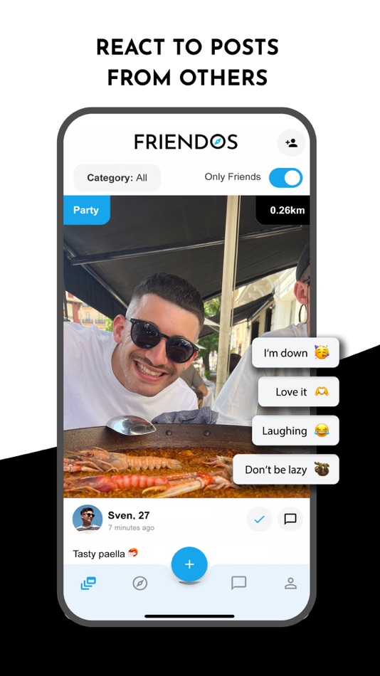 #3. Friendos - Only local posts (iOS) By: SL innovations GmbH