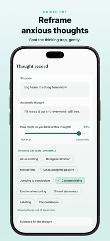 Mood Journal & CBT Diary: Balm Screenshot 2 of 7