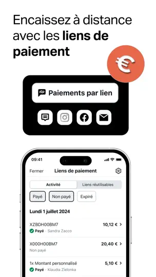 Capture d'écran de SumUp : TPE & Paiement Mobile sur iPhone 4