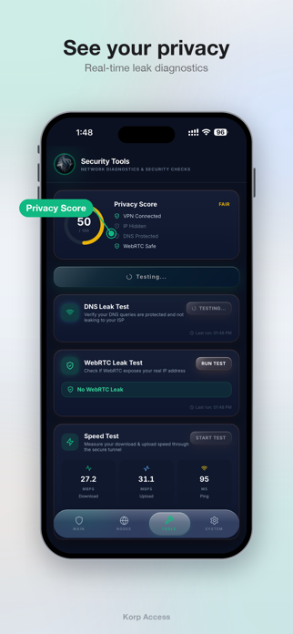 KORP VPN Screenshot 2 of 7
