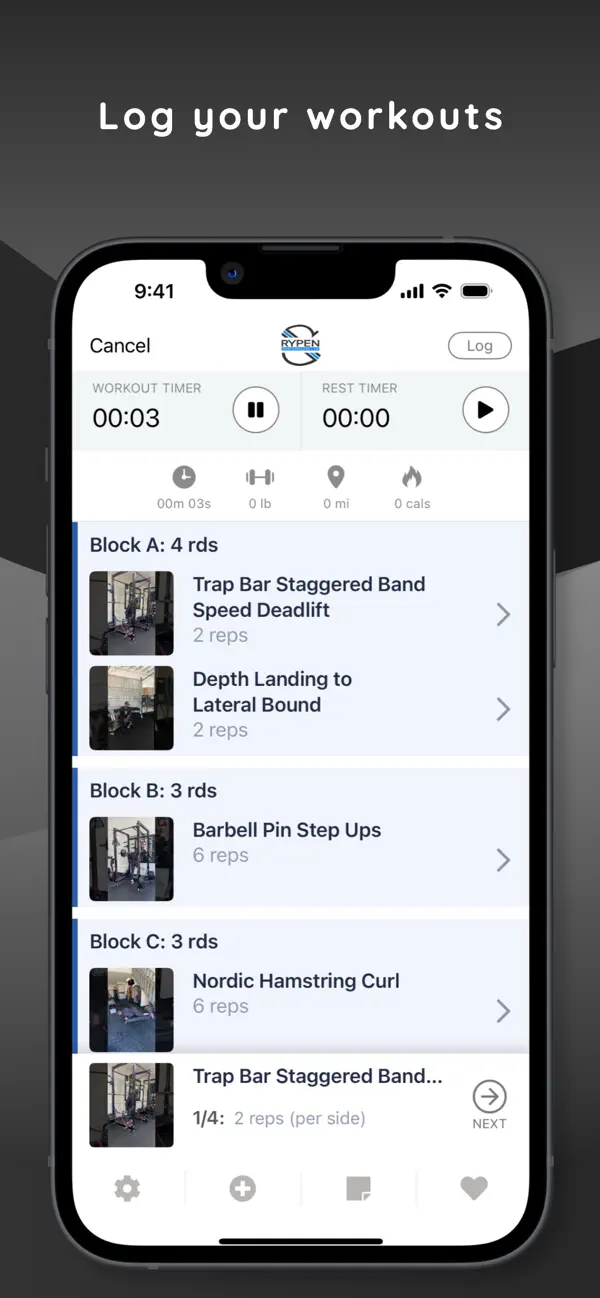 Screenshot #3 pour Rypen Fitness Solutions