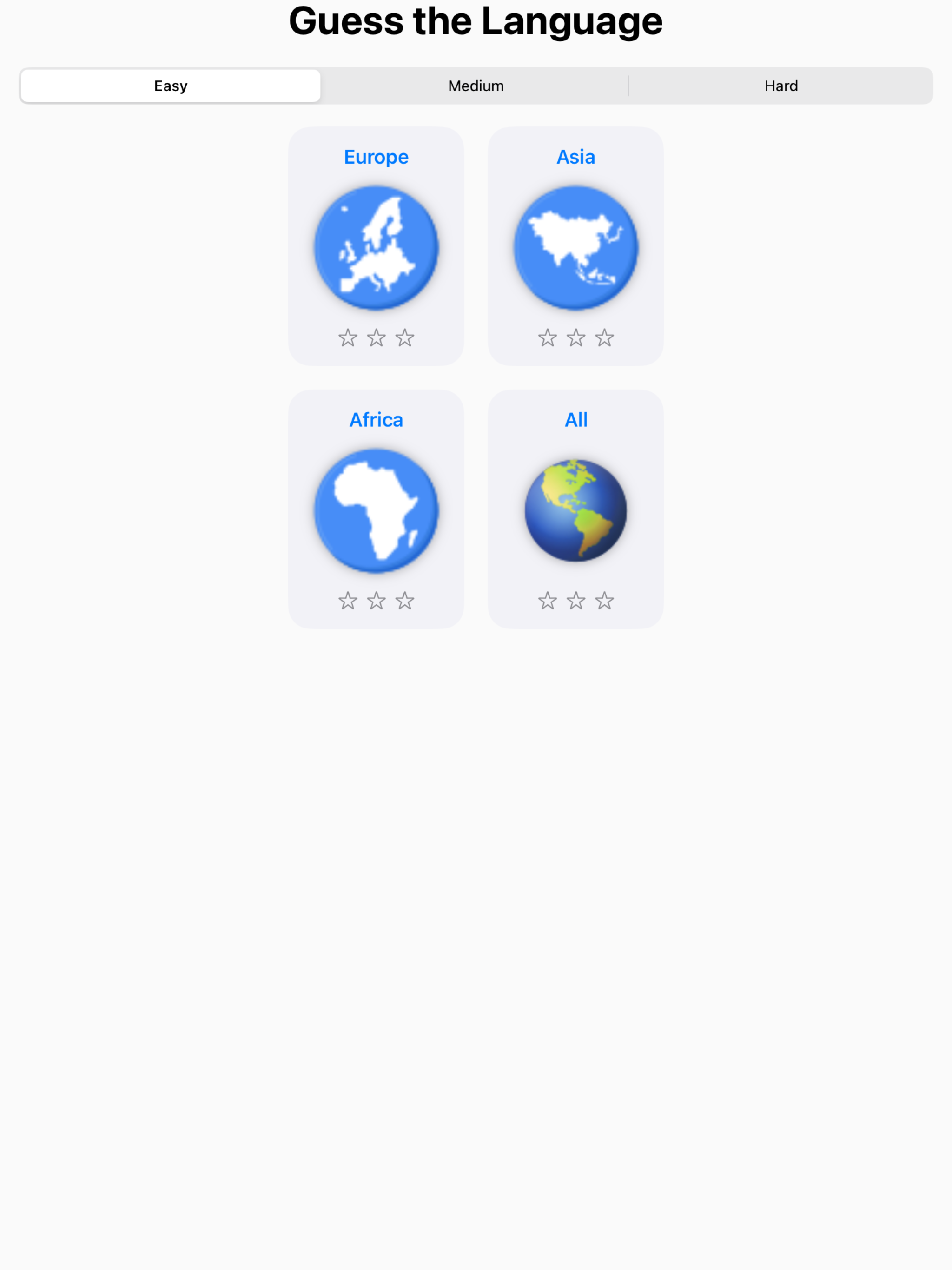 Guess The Languages