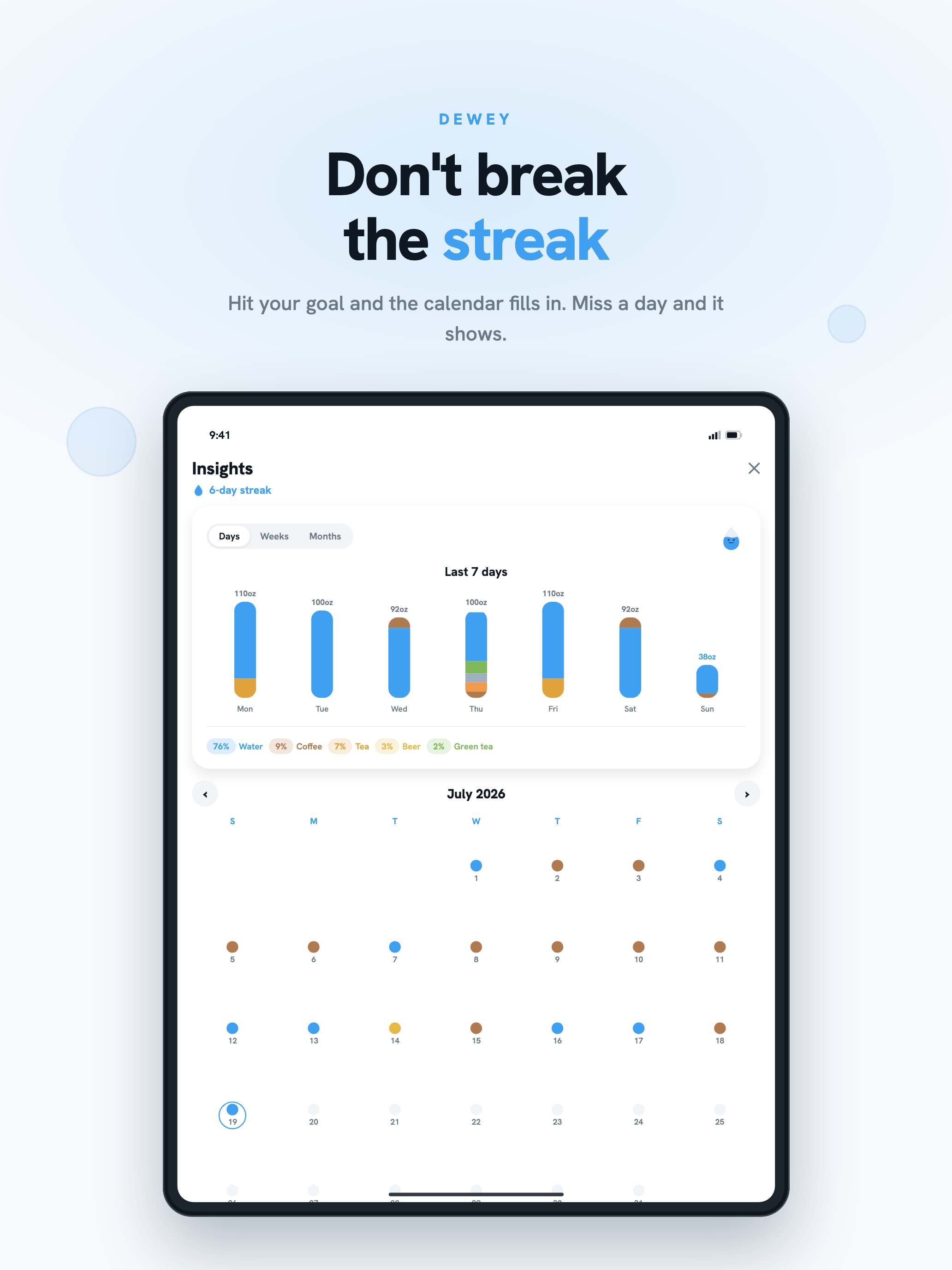 Dewey Water Tracker screenshot 10