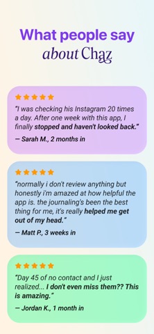 No Contact Tracker - Chaz Screenshot 6 of 6