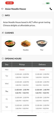 Asian Noodle House Screenshot 7 of 7