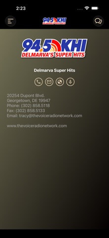 App screenshot