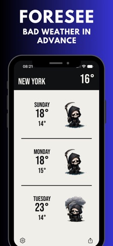 Whatever Weather: Moody Widget Screenshot 2 of 7