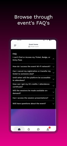 impact.com iPX Events iPhone screenshot