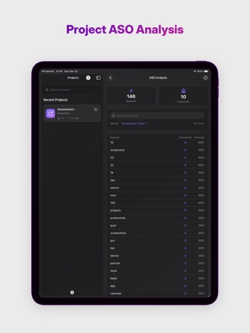 Screenshot + for App Developer iPad screenshot