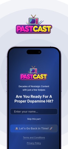 PastCast AI screenshot