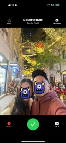 Monster Blur Camera screenshot