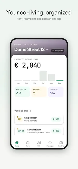 Plinthos: Room Rental Manager screenshot 1
