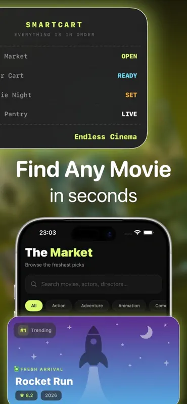 smartcart: movie simulator screenshot 3 of 8