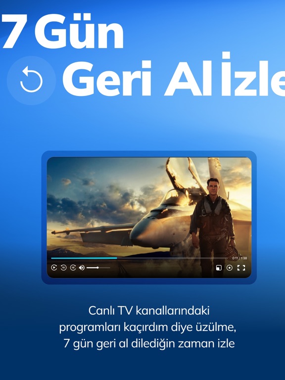 Tivibu GO: Live TV & Movies iPad screenshot 1