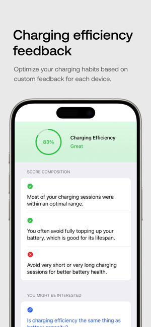 ‎Battery Life Monitor: Drainn Screenshot