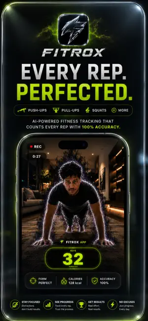 FITROX - AI Fitness Tracking screenshot 1