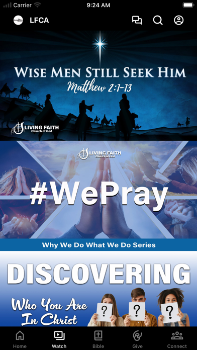 Living Faith Church of God Screenshot