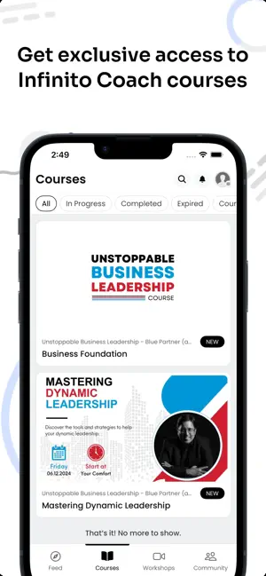 BusinessAcademy InfinitoCoach screenshot 3