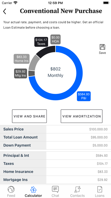 Lower Mortgage Screenshot